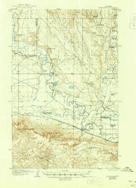 Hinsdale Montana Historical topographic map, 1:62500 scale, 15 X 15 Minute, Year 1906