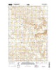 Hobo Coulee Montana Current topographic map, 1:24000 scale, 7.5 X 7.5 Minute, Year 2014