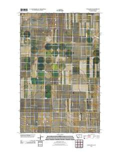 Hogeland SE Montana Historical topographic map, 1:24000 scale, 7.5 X 7.5 Minute, Year 2011