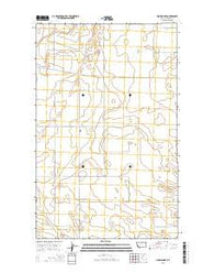 Hogeland SE Montana Current topographic map, 1:24000 scale, 7.5 X 7.5 Minute, Year 2014
