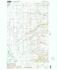 Holker Montana Historical topographic map, 1:24000 scale, 7.5 X 7.5 Minute, Year 1986