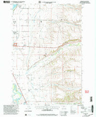 Holker Montana Historical topographic map, 1:24000 scale, 7.5 X 7.5 Minute, Year 2001