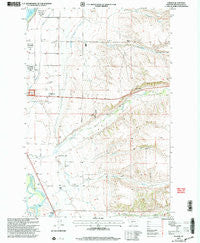 Holker Montana Historical topographic map, 1:24000 scale, 7.5 X 7.5 Minute, Year 2001
