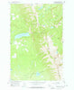 Holland Lake Montana Historical topographic map, 1:24000 scale, 7.5 X 7.5 Minute, Year 1965