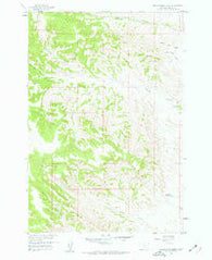 Hollowwood Creek Montana Historical topographic map, 1:24000 scale, 7.5 X 7.5 Minute, Year 1958