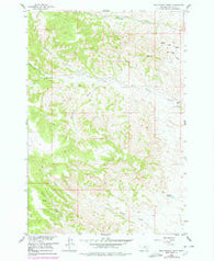 Hollowwood Creek Montana Historical topographic map, 1:24000 scale, 7.5 X 7.5 Minute, Year 1958