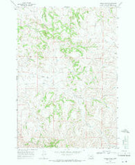Holmes Ranch Montana Historical topographic map, 1:24000 scale, 7.5 X 7.5 Minute, Year 1967