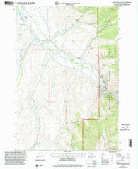 Home Park Ranch Montana Historical topographic map, 1:24000 scale, 7.5 X 7.5 Minute, Year 1997