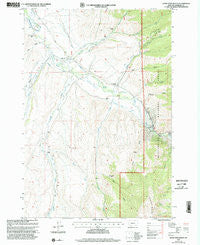 Home Park Ranch Montana Historical topographic map, 1:24000 scale, 7.5 X 7.5 Minute, Year 1997