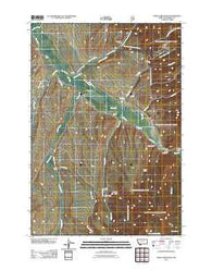 Home Park Ranch Montana Historical topographic map, 1:24000 scale, 7.5 X 7.5 Minute, Year 2011