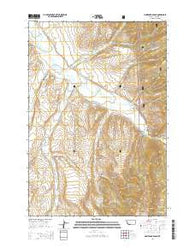 Home Park Ranch Montana Current topographic map, 1:24000 scale, 7.5 X 7.5 Minute, Year 2014