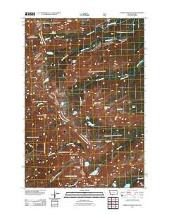 Homer Youngs Peak Montana Historical topographic map, 1:24000 scale, 7.5 X 7.5 Minute, Year 2011