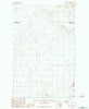 Homestead NW Montana Historical topographic map, 1:24000 scale, 7.5 X 7.5 Minute, Year 1983