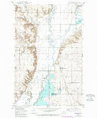 Homestead Montana Historical topographic map, 1:24000 scale, 7.5 X 7.5 Minute, Year 1947