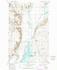 Homestead Montana Historical topographic map, 1:24000 scale, 7.5 X 7.5 Minute, Year 1947