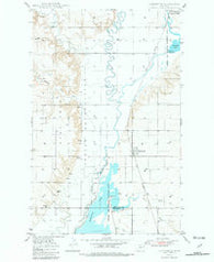 Homestead Montana Historical topographic map, 1:24000 scale, 7.5 X 7.5 Minute, Year 1948