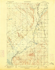 Homestead Montana Historical topographic map, 1:62500 scale, 15 X 15 Minute, Year 1914