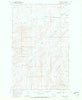 Hoodoo Hill Montana Historical topographic map, 1:24000 scale, 7.5 X 7.5 Minute, Year 1968