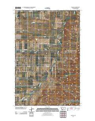 Hoosac Montana Historical topographic map, 1:24000 scale, 7.5 X 7.5 Minute, Year 2011