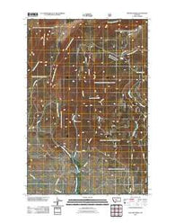 Hoover Spring Montana Historical topographic map, 1:24000 scale, 7.5 X 7.5 Minute, Year 2011