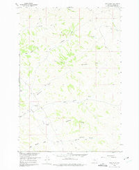 Hope Ranch Montana Historical topographic map, 1:24000 scale, 7.5 X 7.5 Minute, Year 1960