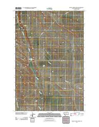 Hopley Creek North Montana Historical topographic map, 1:24000 scale, 7.5 X 7.5 Minute, Year 2011