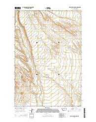 Hopley Creek North Montana Current topographic map, 1:24000 scale, 7.5 X 7.5 Minute, Year 2014