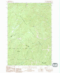 Horse Creek Pass Montana Historical topographic map, 1:24000 scale, 7.5 X 7.5 Minute, Year 1994
