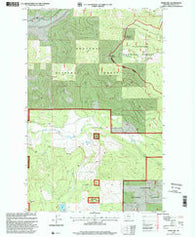 Horse Hill Montana Historical topographic map, 1:24000 scale, 7.5 X 7.5 Minute, Year 1997