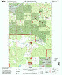 Horse Hill Montana Historical topographic map, 1:24000 scale, 7.5 X 7.5 Minute, Year 1997