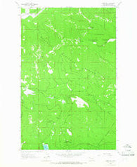 Horse Hill Montana Historical topographic map, 1:24000 scale, 7.5 X 7.5 Minute, Year 1963