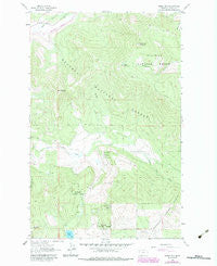 Horse Hill Montana Historical topographic map, 1:24000 scale, 7.5 X 7.5 Minute, Year 1963