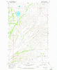 Horse Lake Montana Historical topographic map, 1:24000 scale, 7.5 X 7.5 Minute, Year 1968