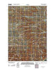 Horse Butte Montana Historical topographic map, 1:24000 scale, 7.5 X 7.5 Minute, Year 2011