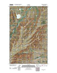 Horse Lake Montana Historical topographic map, 1:24000 scale, 7.5 X 7.5 Minute, Year 2011
