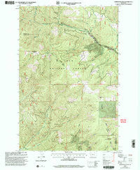 Horsehead Peak Montana Historical topographic map, 1:24000 scale, 7.5 X 7.5 Minute, Year 1999