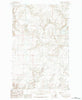 Horseshoe Lake Montana Historical topographic map, 1:24000 scale, 7.5 X 7.5 Minute, Year 1984
