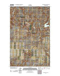 Horseshoe Lake Montana Historical topographic map, 1:24000 scale, 7.5 X 7.5 Minute, Year 2011