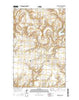 Horseshoe Lake Montana Current topographic map, 1:24000 scale, 7.5 X 7.5 Minute, Year 2014