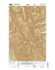 Horseshoe Peak Montana Current topographic map, 1:24000 scale, 7.5 X 7.5 Minute, Year 2014