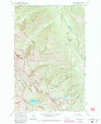 Howard Lake Montana Historical topographic map, 1:24000 scale, 7.5 X 7.5 Minute, Year 1966