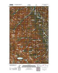 Howard Lake Montana Historical topographic map, 1:24000 scale, 7.5 X 7.5 Minute, Year 2011