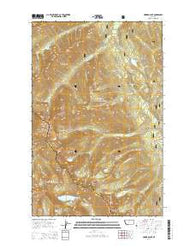 Howard Lake Montana Current topographic map, 1:24000 scale, 7.5 X 7.5 Minute, Year 2014