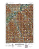 Huckins School Montana Historical topographic map, 1:24000 scale, 7.5 X 7.5 Minute, Year 2011