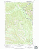 Huckleberry Mountain Montana Historical topographic map, 1:24000 scale, 7.5 X 7.5 Minute, Year 1966