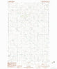 Hudiburgh Reservoir SE Montana Historical topographic map, 1:24000 scale, 7.5 X 7.5 Minute, Year 1983