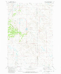 Humbolt Hills Montana Historical topographic map, 1:24000 scale, 7.5 X 7.5 Minute, Year 1980