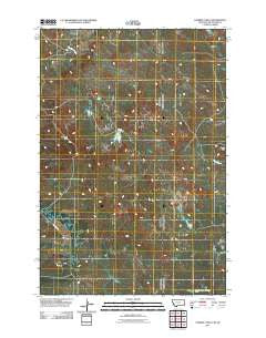 Humbolt Hills Montana Historical topographic map, 1:24000 scale, 7.5 X 7.5 Minute, Year 2011