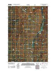 Hummingbird Peak Montana Historical topographic map, 1:24000 scale, 7.5 X 7.5 Minute, Year 2011