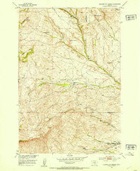 Hunters Hot Springs Montana Historical topographic map, 1:24000 scale, 7.5 X 7.5 Minute, Year 1951